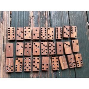 Dominos Guayacan Wood Domino Vintage